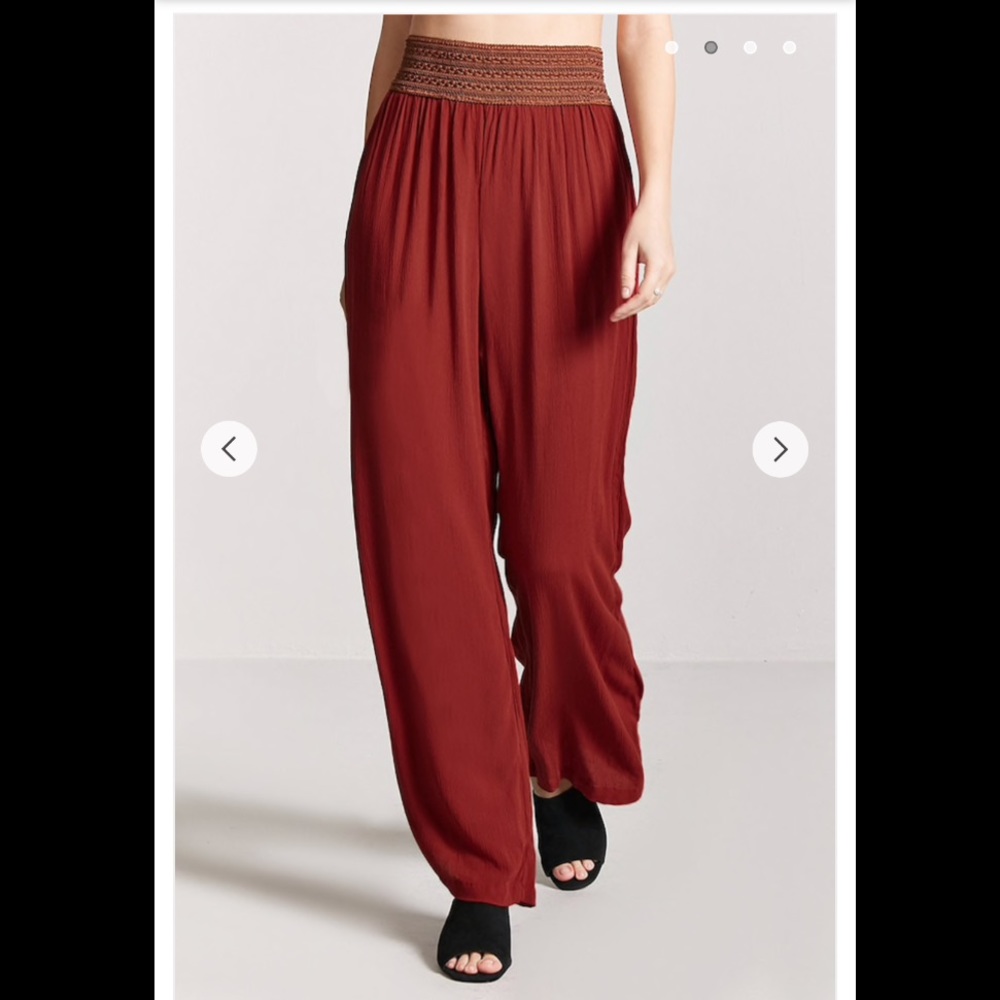 Forever 21 wide leg pants
